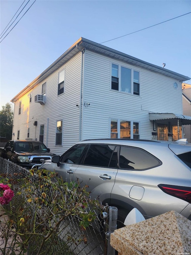 view of rear view of house