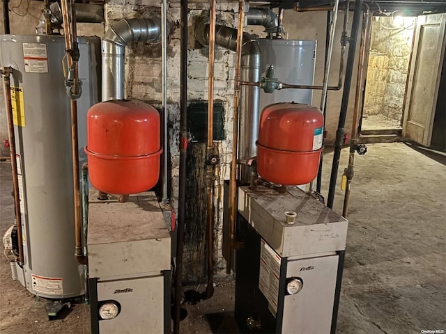 utilities with gas water heater