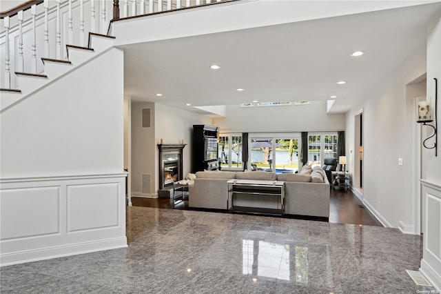 view of living room