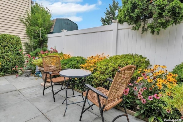 view of patio / terrace