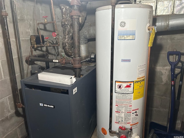 utilities with gas water heater