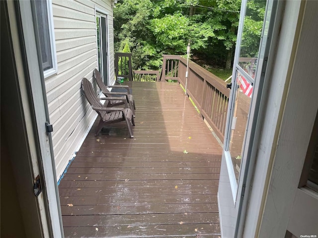 view of deck