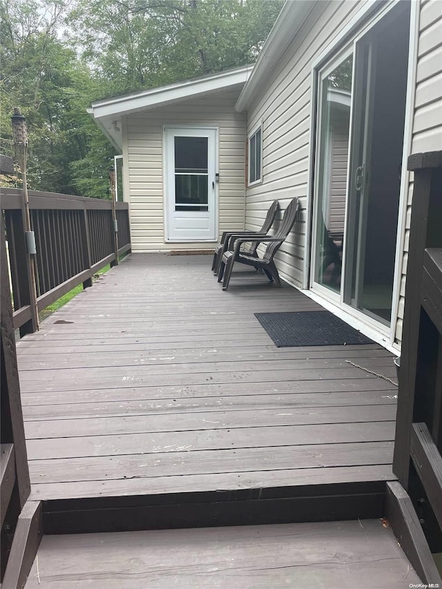 view of deck