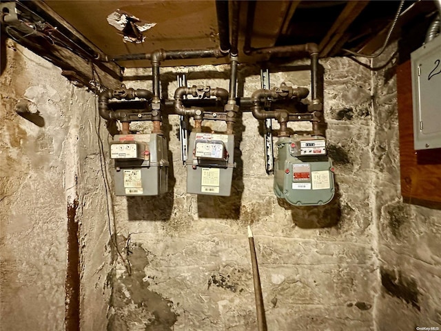 utilities with electric panel