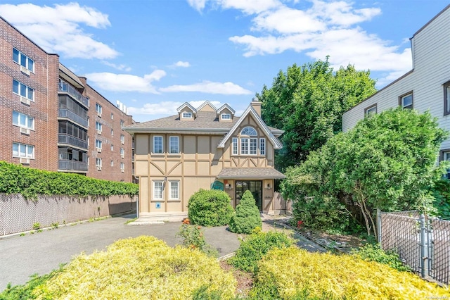 view of english style home