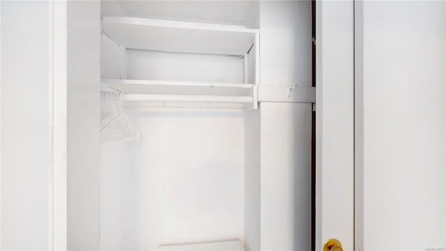 view of closet