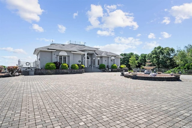 view of ranch-style home