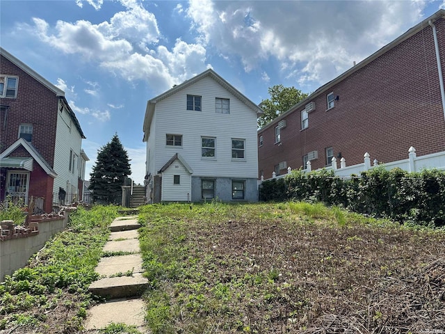 view of rear view of property