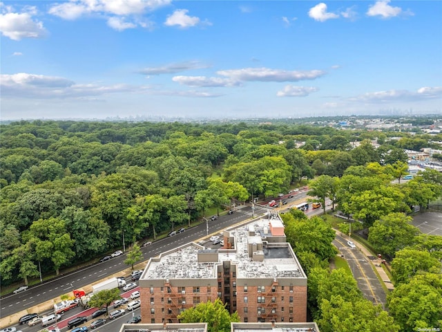 aerial view