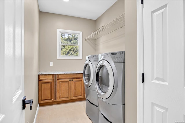 laundry area featuring separate washer and dryer