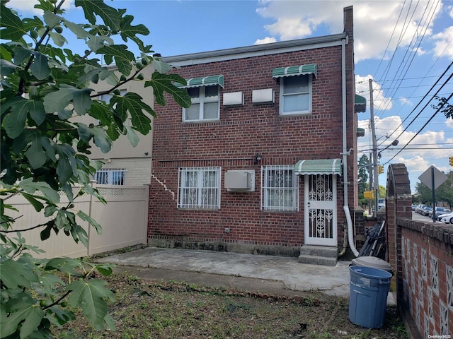 view of rear view of property