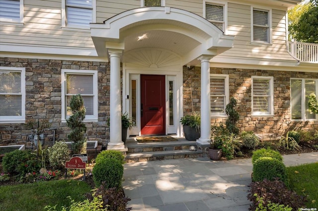 view of property entrance