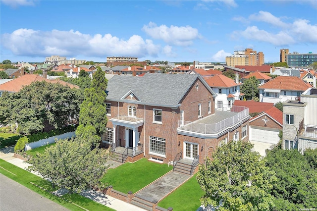 65 W Beech St, Long Beach, NY 11561 - aerial perspective of suburban area