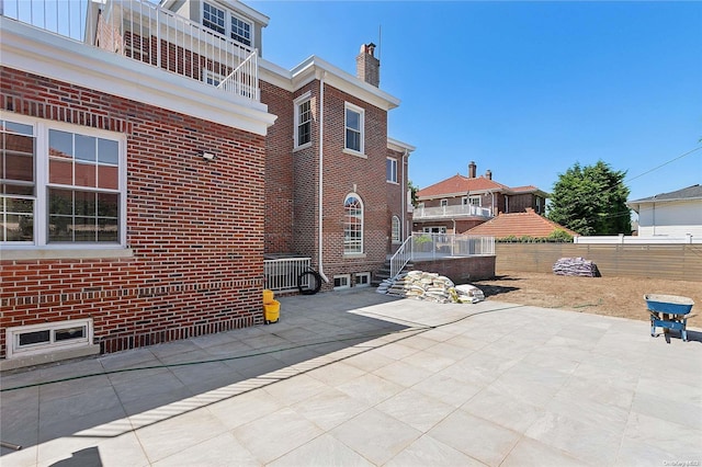 65 W Beech St, Long Beach, NY 11561 - view of patio with a balcony