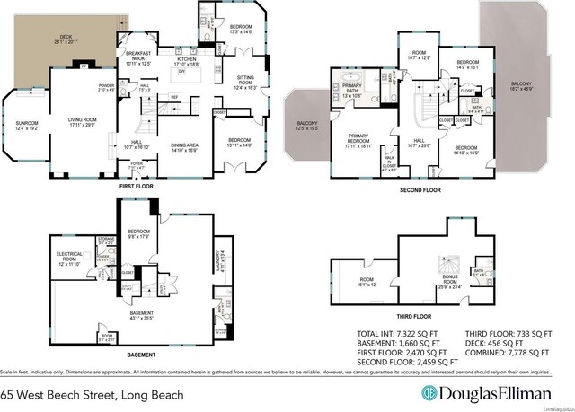 65 W Beech St, Long Beach, NY 11561 - home floor plan