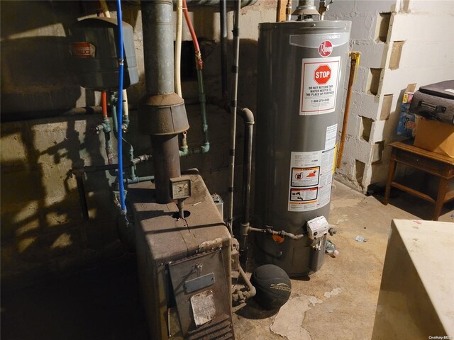 utilities with water heater