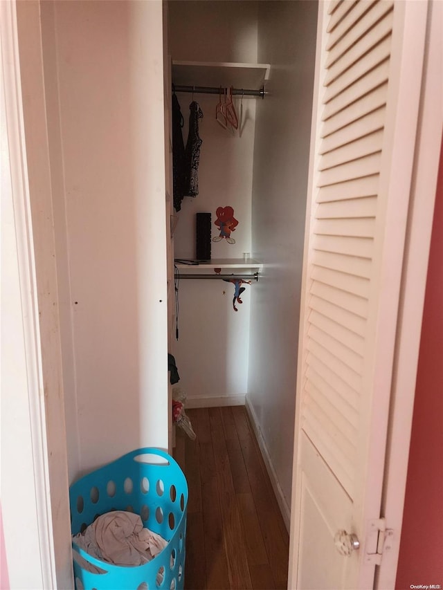 view of closet