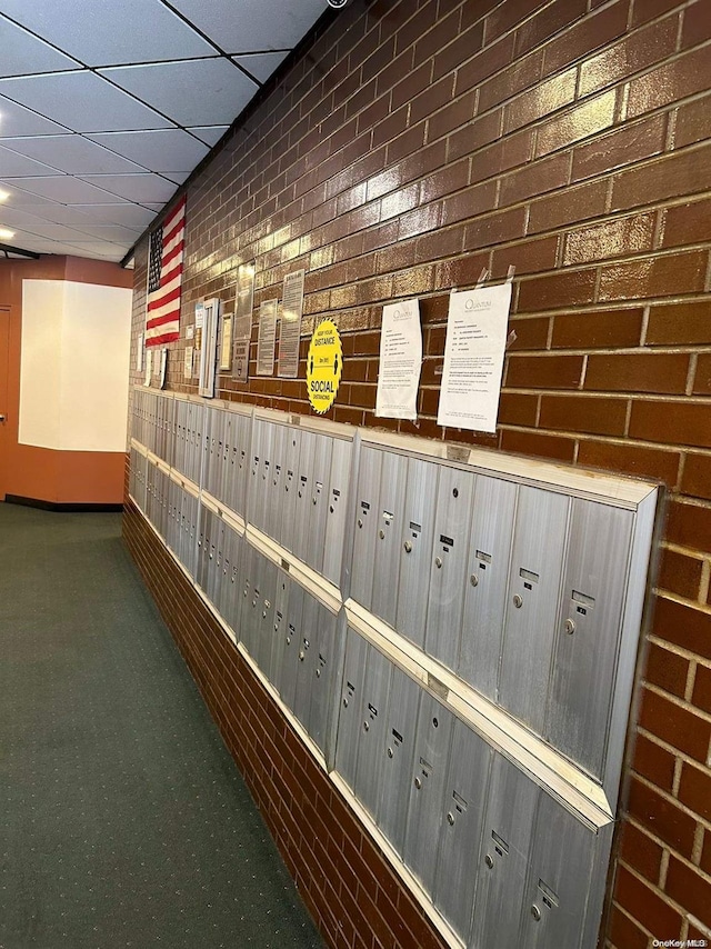 exterior space with mail boxes