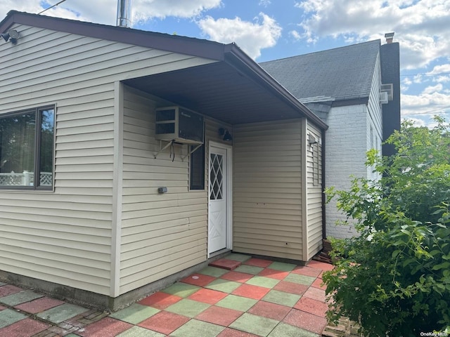 exterior space with a patio