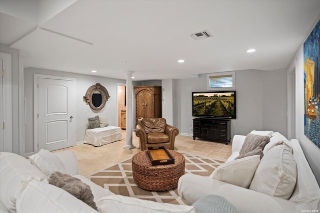 view of living room