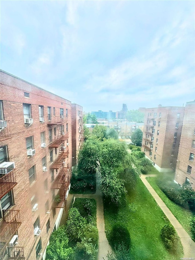 view of property featuring cooling unit