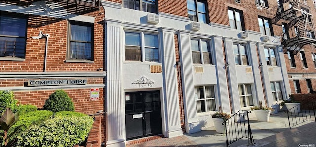 175-45 88th Ave Unit 7C, Jamaica, NY 11432 - view of building exterior with cooling unit