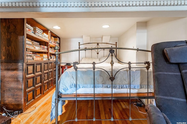 unfurnished bedroom featuring wood-type flooring