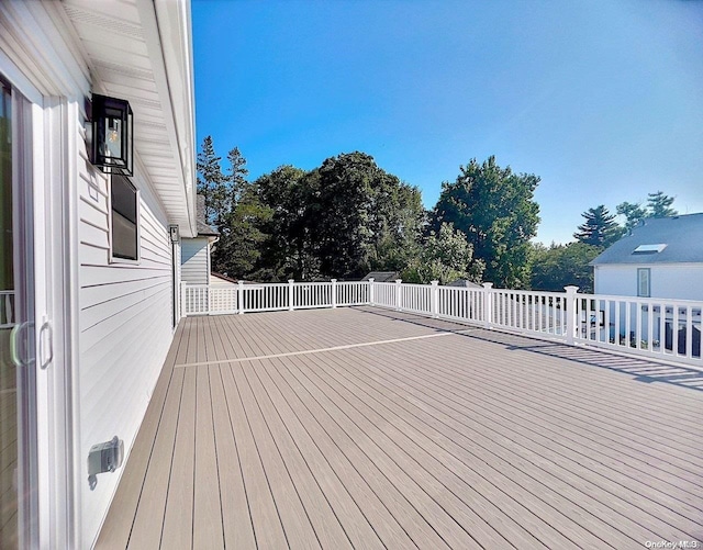 view of deck