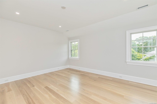 66 Peters Ln, Westhampton Beach, NY 11978 - unfurnished room featuring light wood-style floors and recessed lighting