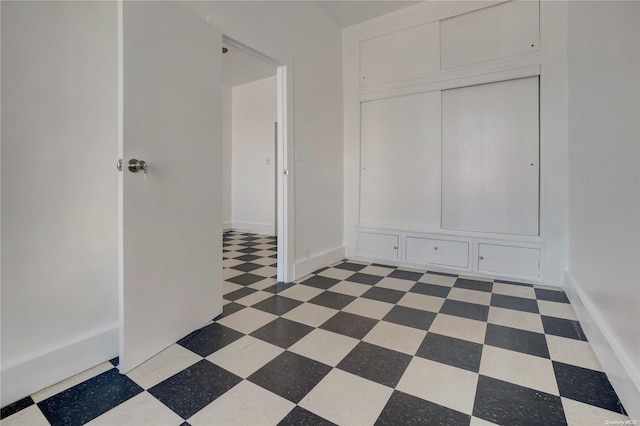 interior space featuring a closet