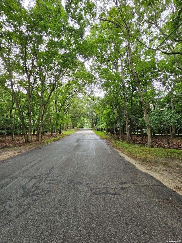 view of road