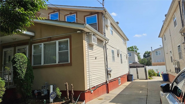 view of home's exterior featuring a patio area