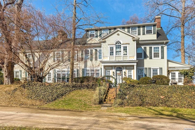 1006 W Shore Rd, Mill Neck, NY 11765 - view of colonial house