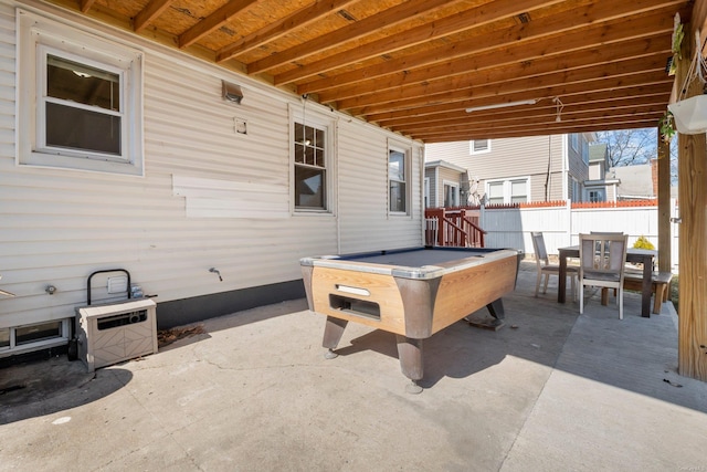 view of patio / terrace featuring outdoor dining space