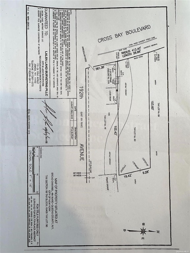 524 Cross Bay Blvd, Broad Channel NY, 11693 land for sale