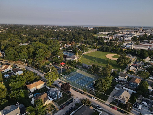 aerial view