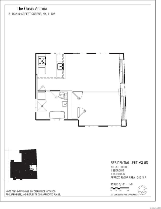 31-16 21st St Unit 4D, Astoria, NY 11106 - property floor plan
