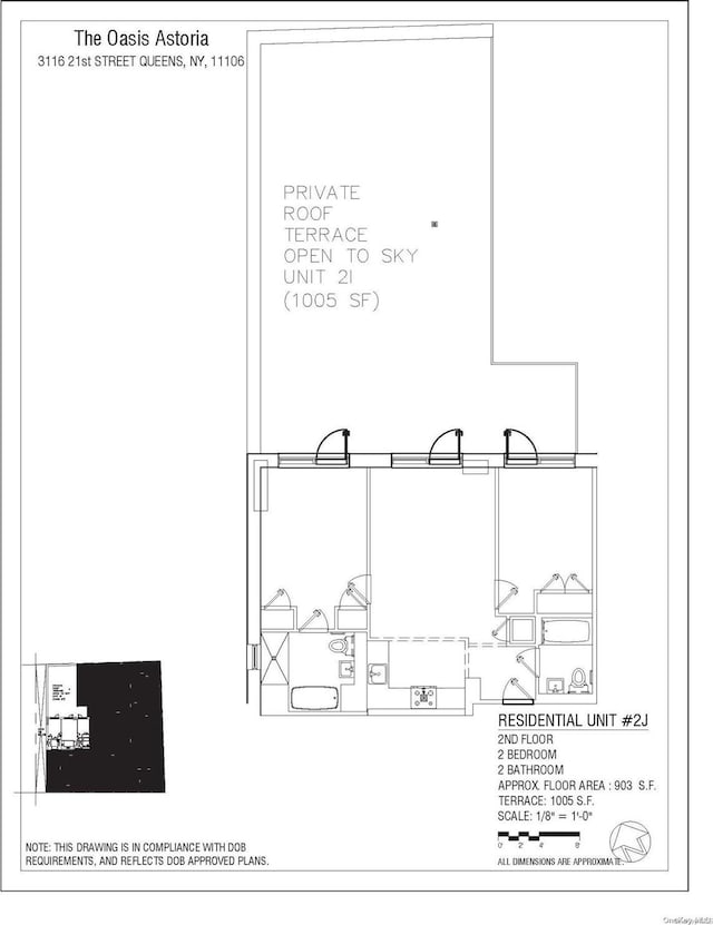 31-16 21st St Unit 2J, Astoria, NY 11106 - property floor plan