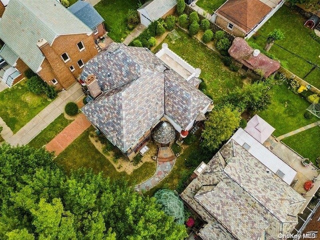 drone / aerial view