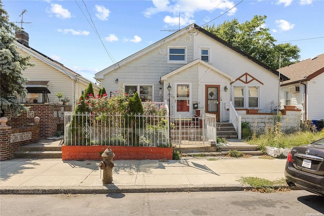 view of bungalow-style house