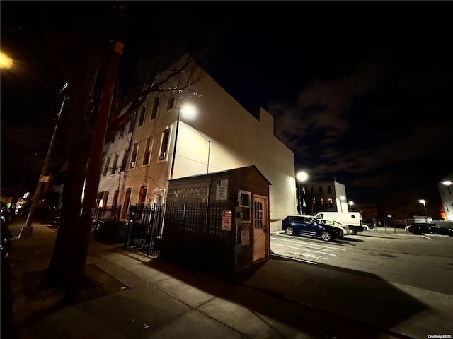 16-66 Jefferson Ave, Ridgewood, NY 11385 - view of property at night