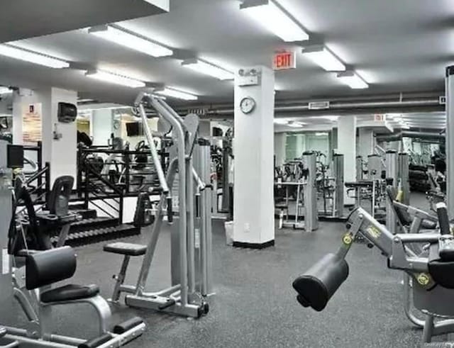 view of gym