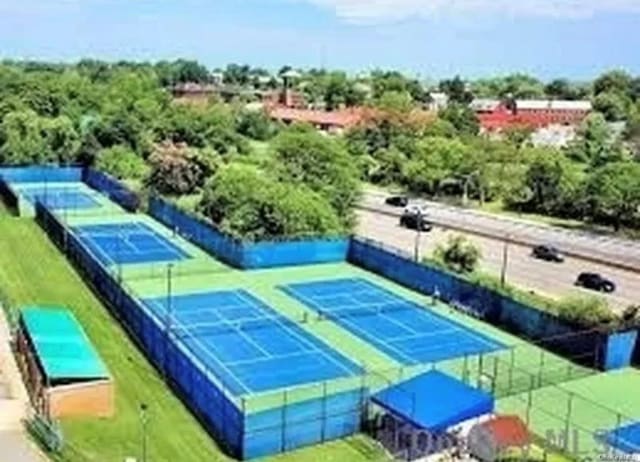 view of tennis court