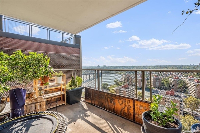 166-25 Powells Cove Blvd Unit 21G, Beechhurst, NY 11357 - balcony with a water view