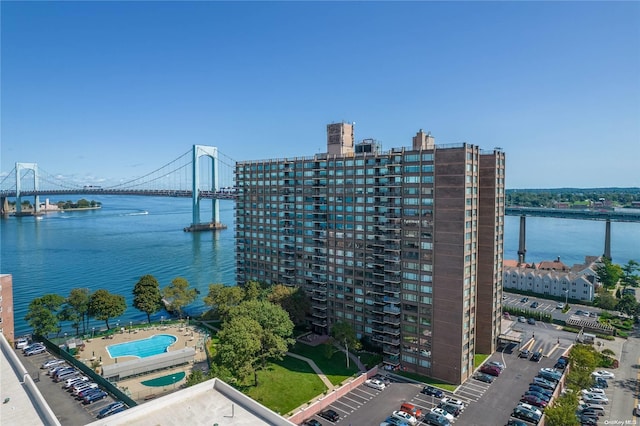 166-25 Powells Cove Blvd Unit 21G, Beechhurst, NY 11357 - view of property with a water view