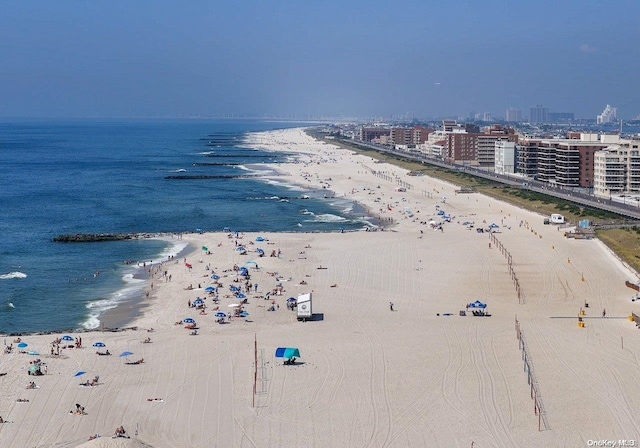 water view with a beach view