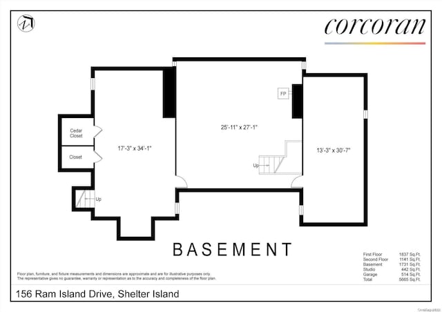 156 Ram Island Dr, Shelter Island, NY 11964 - view of home floor plan