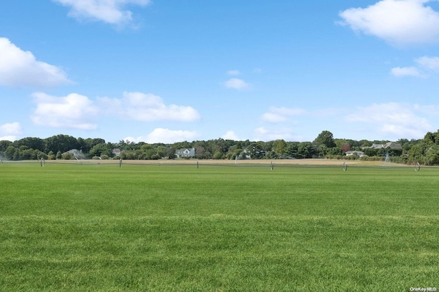 surrounding community featuring a yard