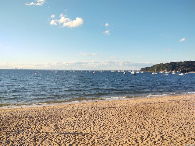 water view with a beach view