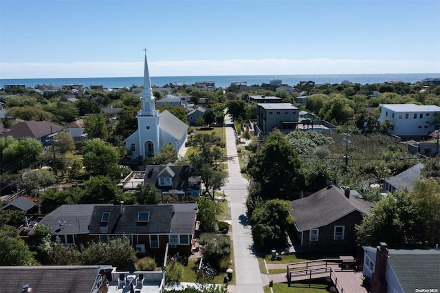 29 Ocean Rd, Ocean Beach, NY 11770 - aerial view featuring a water view
